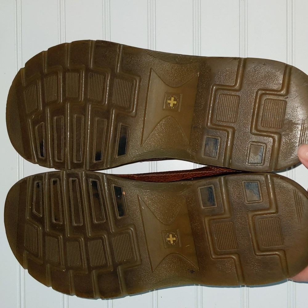 Dr Martens US 11 M L Brown Slip On Loafer Shoes 11198 - Picture 5 of 6